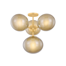 Mitzi H1073604-AGB - Zaley Semi Flush