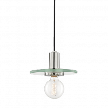 Mitzi H113701S-PN - 1 LIGHT SMALL PENDANT