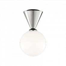 Mitzi H148501S-PN/BK - Piper Flush Mount