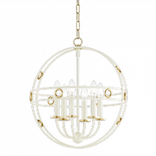 Mitzi H236706-GL/CR - 6 LIGHT SMALL PENDANT