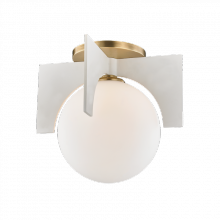 Mitzi H299501L-AGB/WH - 1 LIGHT LARGE FLUSH MOUNT