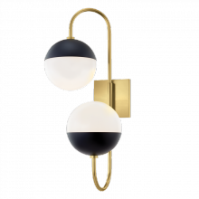Mitzi H344102B-AGB/BK - Renee Wall Sconce