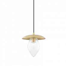 Mitzi H365701S-AGB - 1 Light Small Pendant