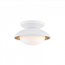 Mitzi H368601S-WH/GL - Cadence Semi Flush