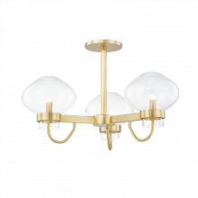 Mitzi H408603-AGB - Korey Semi Flush