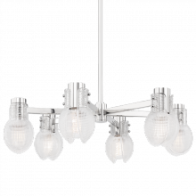 Mitzi H417806-PN - 6 LIGHT CHANDELIER