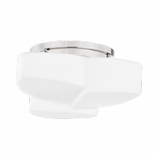 Mitzi H422501-PN - 1 Light Semi Flush