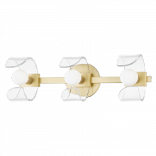 Mitzi H424303-AGB - 3 LIGHT BATH BRACKET