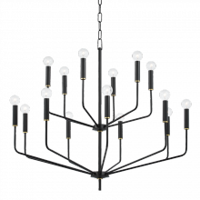 Mitzi H516815-AGB/SBK - Bailey Chandelier