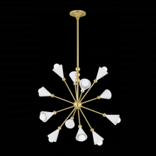 Mitzi H681812-AGB/SWH - Hikari Chandelier