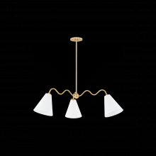 Mitzi H699803-AGB - Onda Chandelier