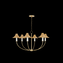 Mitzi H868806-VGL - TWILA Chandelier