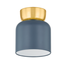 Mitzi H890501S-AGB/SBL - Batya FLUSH MOUNT