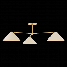 Mitzi H993603-AGB/SBQ - SONJA Semi Flush