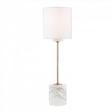 Mitzi HL153201-POC - 1 LIGHT TABLE LAMP WITH A MARBLE BASE