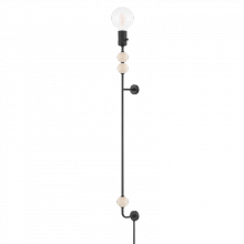 Mitzi HL491201-SBK - 1 Light Portable Wall Sconce