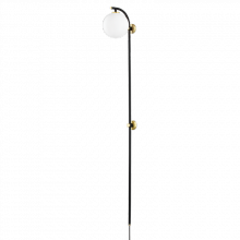 Mitzi HL589201-AGB/SBK - Faye Plug-In Sconce