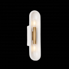 Troy Orange B1617-PBR/CLC - LANE WALL SCONCE
