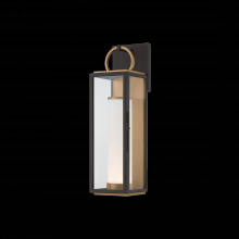 Troy Orange B6718-PBR/TBK - GARETH Wall Sconce