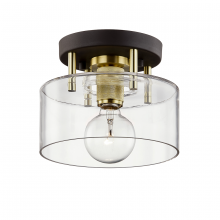 Troy Orange C7540-BRZ/BBA - Bergamot Station Flush Mount