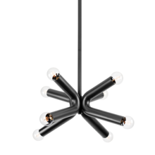 Troy Orange F6134-SBK - Dash Chandelier