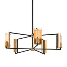 Troy Orange F6785-SBK/BBA - EMERSON 5LT CHANDELIER