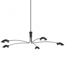 Troy Orange F7815-SBK - LEO Chandelier