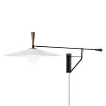 Troy Orange PTL1028-PBR/SBK - DUARTE Plug-in Sconce