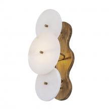 Varaluz 370W01HG - Cosmos 1-Lt Sconce - Havana Gold