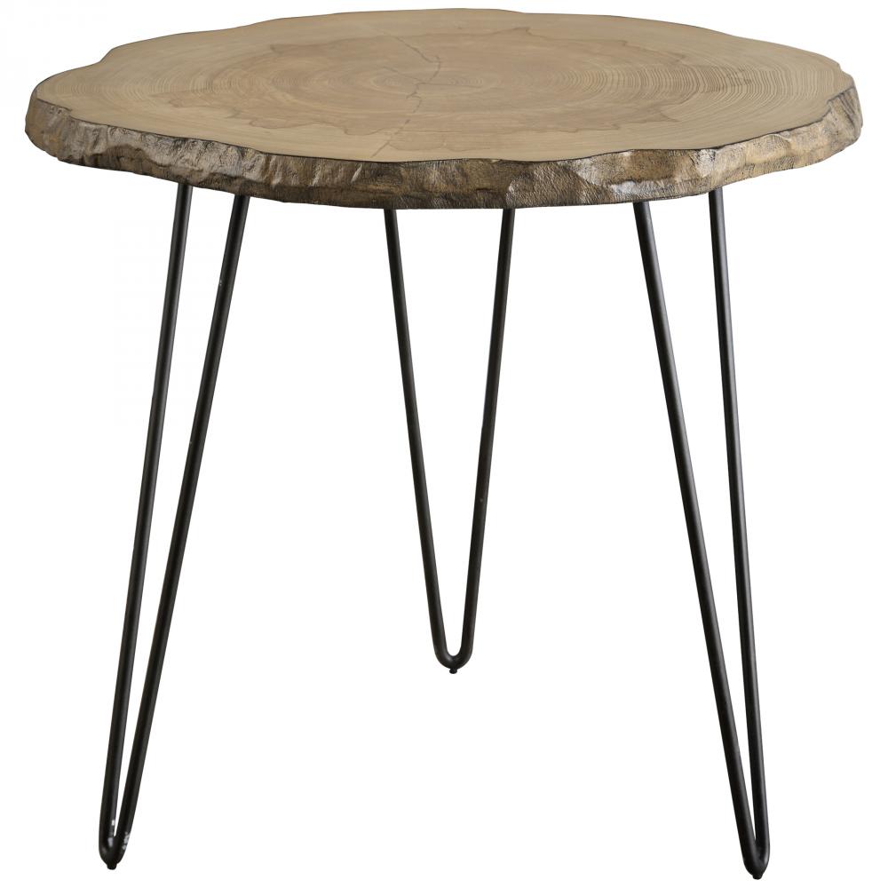 Uttermost Runay Wood Slab Side Table