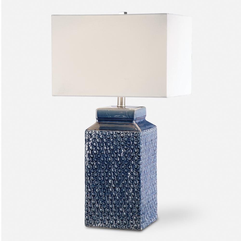 Uttermost Pero Sapphire Blue Lamp