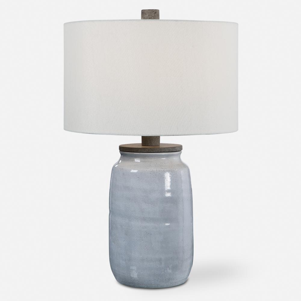 Uttermost Dimitri Light Blue Table Lamp