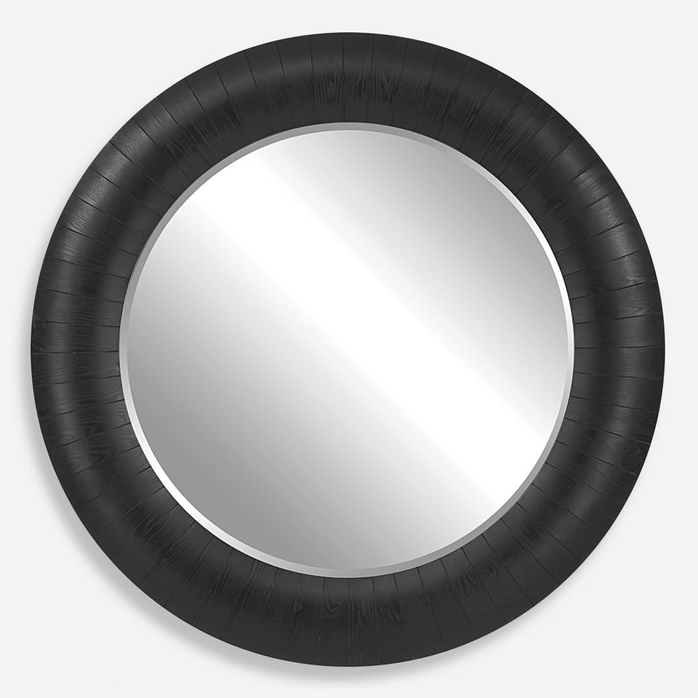 Uttermost Stockade Round Mirror