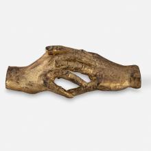 Uttermost 20121 - Hold My Hand Gold Sculpture