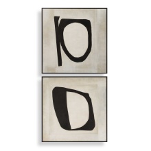 Uttermost 32437 - Uttermost Characters Abstract Art Set/2
