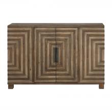 Uttermost 24773 - Uttermost Layton Geometric Console Cabinet