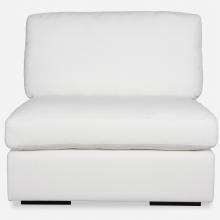 Uttermost 23854-A - Refuge Armless Arctic White Sofa