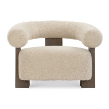 Uttermost 23919 - Uttermost Lennox Shearling Accent Chair