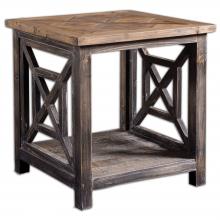 Uttermost 24263 - Spiro Reclaimed Wood End Table