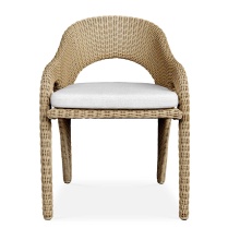Uttermost 23934 - Uttermost Kavali Outdoor Wicker Dining Armchair