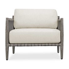 Uttermost 23944 - Uttermost Borneo White Outdoor Lounge Chair