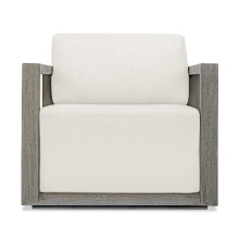 Uttermost 53002 - Uttermost Remsen Outdoor Gray Lounge Chair