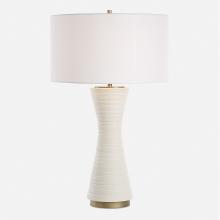 Uttermost 30482 - Uttermost Ridgeline Matte White Table Lamp