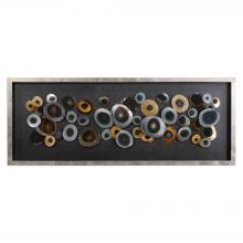 Uttermost 04058 - Discs Silver Shadow Box