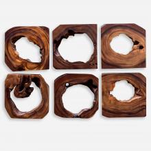 Uttermost 04207 - Uttermost Adlai Wood Wall Art Set/6