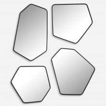 Uttermost 09813 - Uttermost Linneah Black Mirrors Set/4