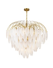 Artcraft AC11783BR - Alessia Collection 24-Light Chandelier Brushed Brass