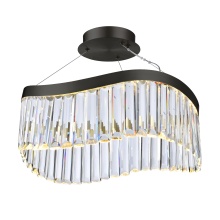 Artcraft AC12206BK - Jules Integrated LED Chandelier 19", Black