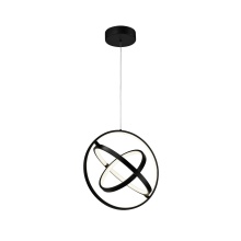 Artcraft AC6691BK - Sienna 30W LED Orb Pendant Black