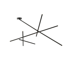 Eurofase Gold US 36249-015 - CROSSROADS,9LT LED FLUSHMT,BLK